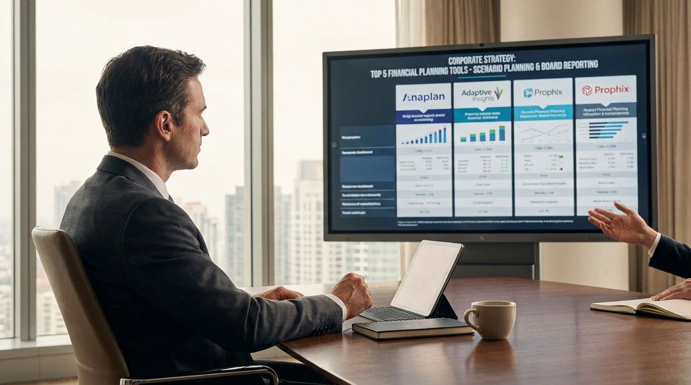 Top 5 Financial Planning Tools for Corporate Strategy
