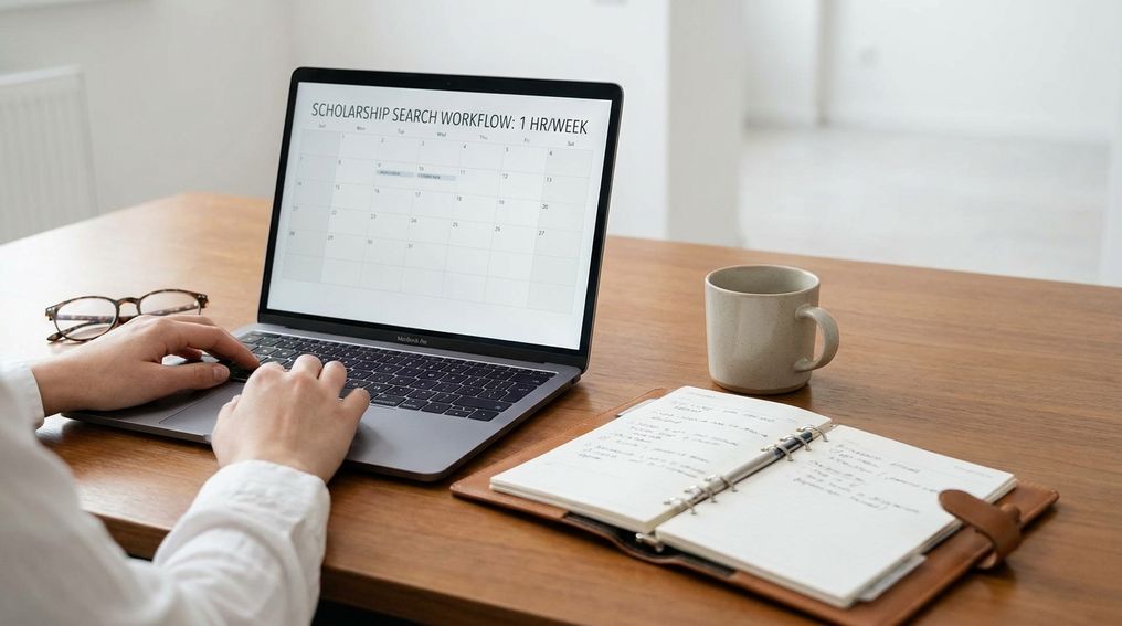 How to Build a Scholarship Search System That Takes One Hour a Week
