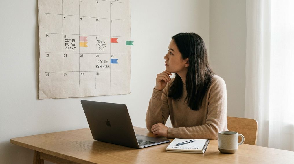 How to Create a Scholarship Deadline Calendar You’ll Actually Use